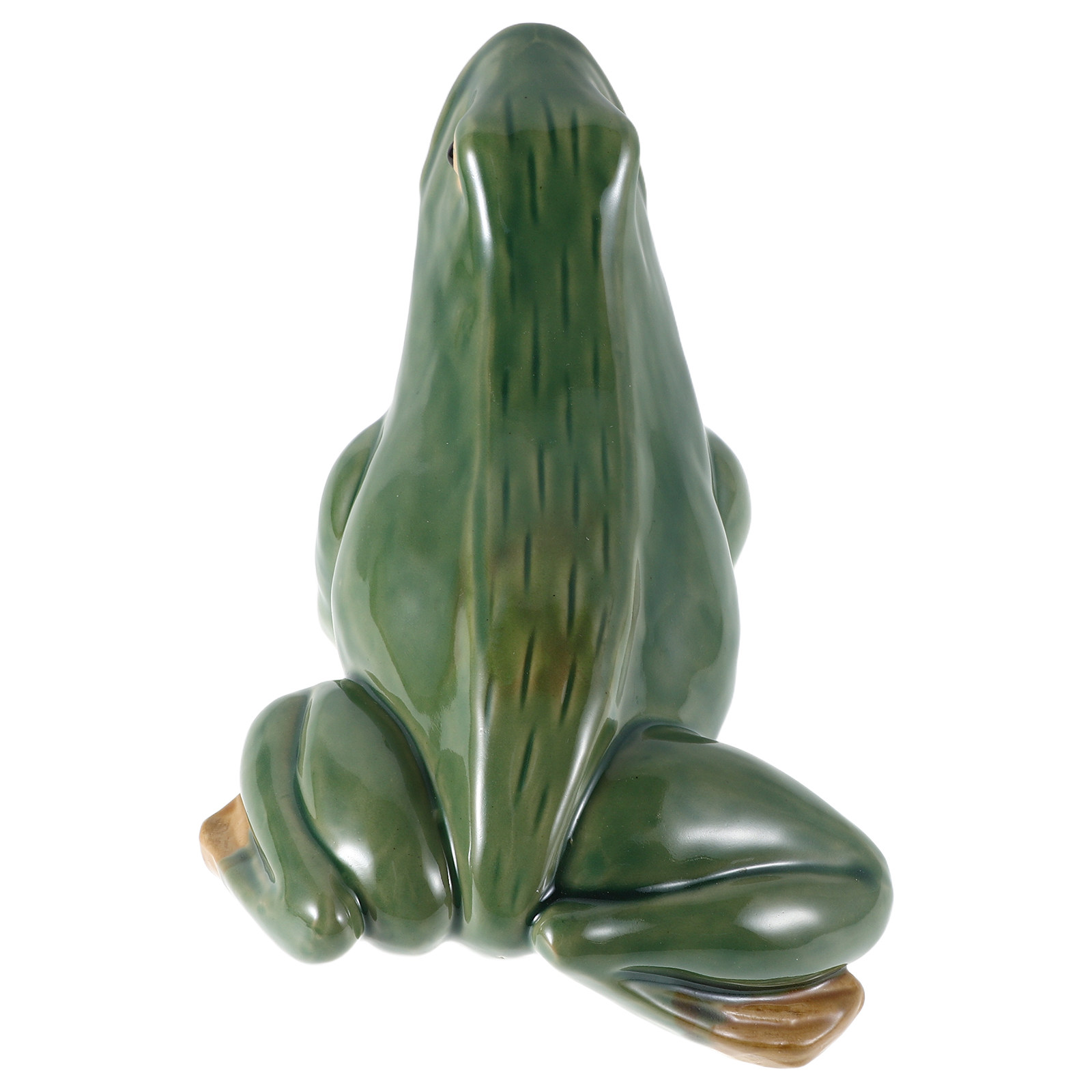 Bonsai Garden With Pond - Ceramic Frog Open Mouth Water Fountain