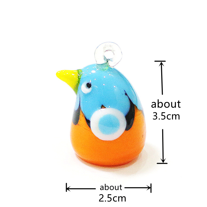 Handmade Mini Bird Glass Penda - Japan Bonsai Garden のレビューと価格