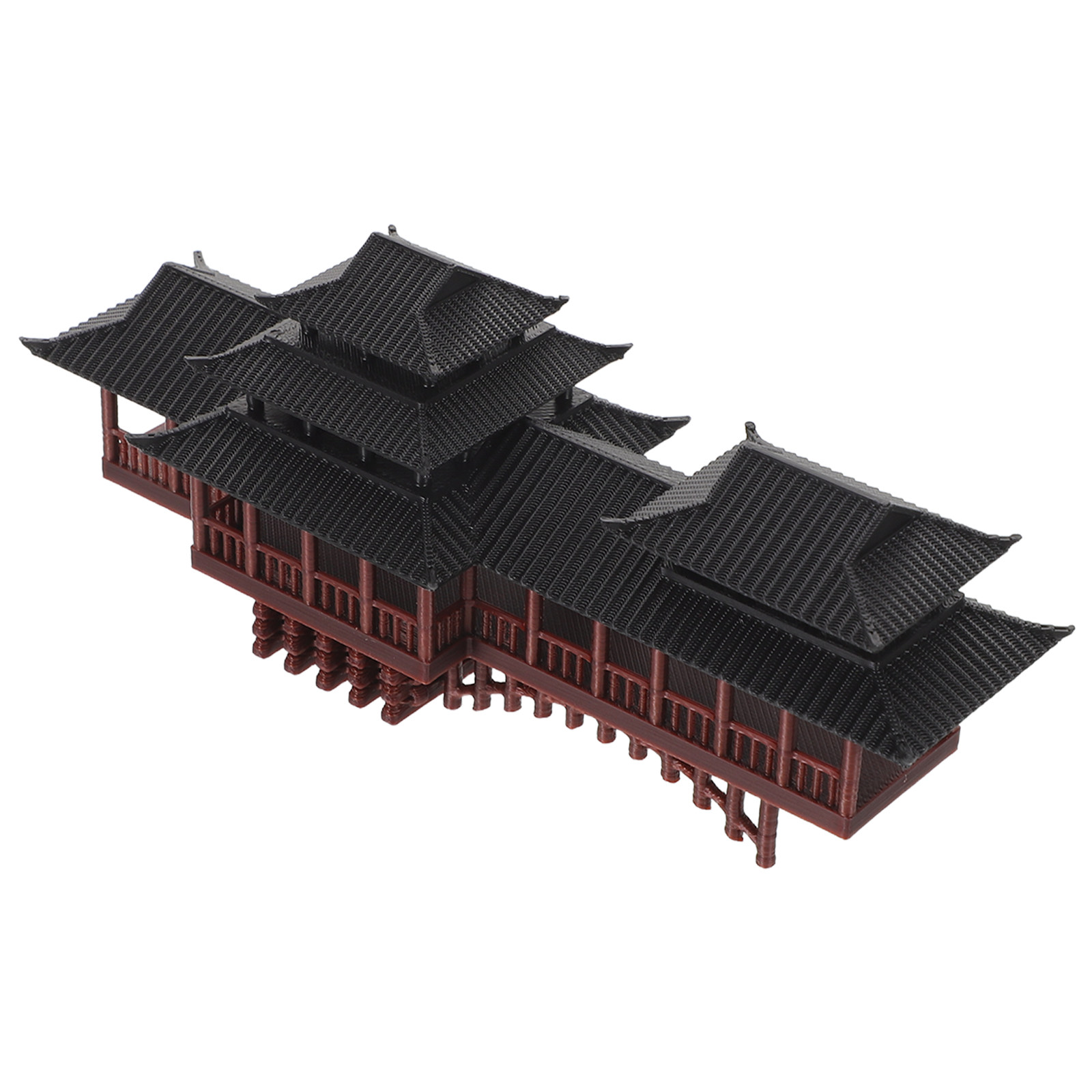Tiny Plastic Asian Garden Brid - Bonsai Garden With Pond のレビューと価格