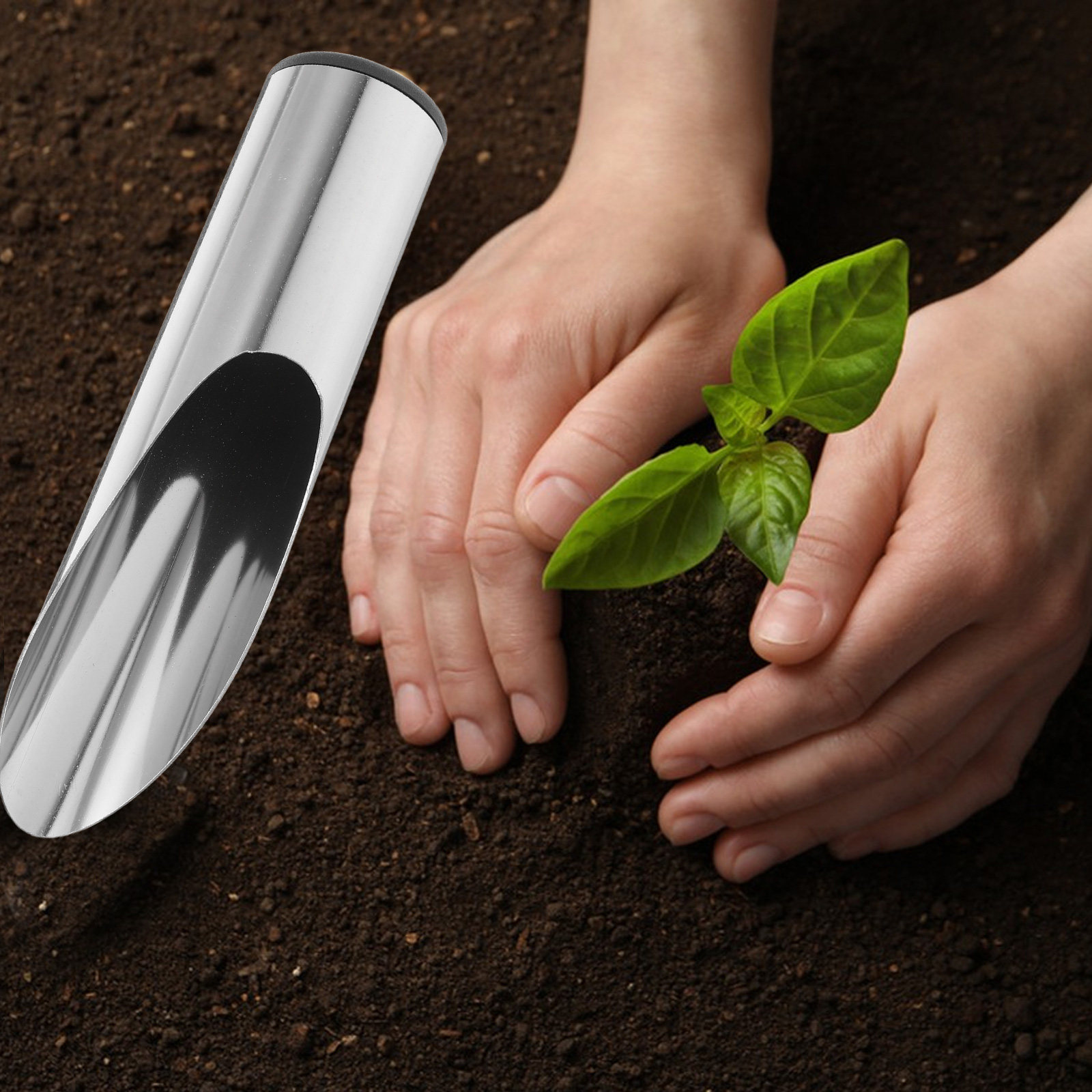 Stainless Steel Garden Shovel  - Soil Scoop Tool のレビューと価格