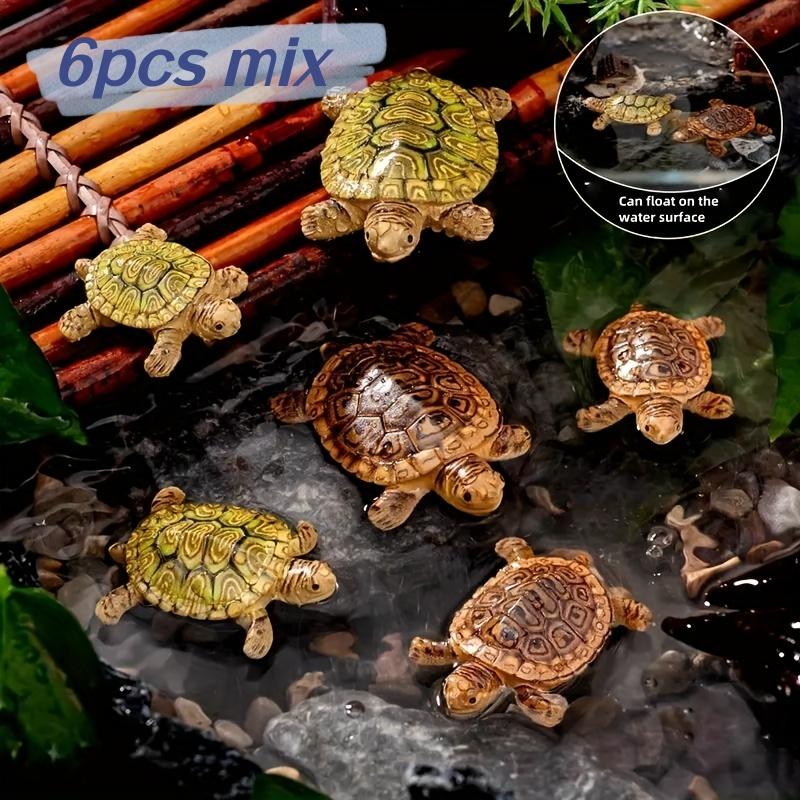 6 mini turtle statues for aqua - Bonsai Garden With Pond のレビューと価格