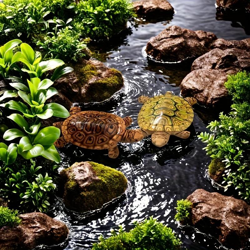 6 mini turtle statues for aqua - Bonsai Garden With Pond のレビューと価格