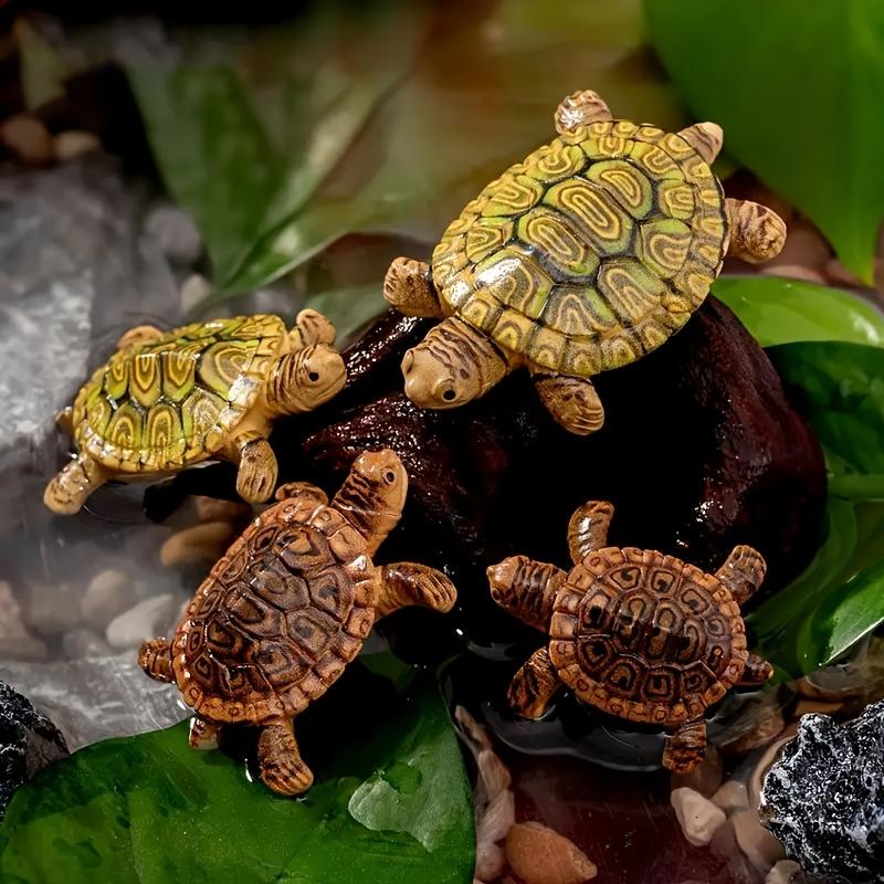 6 mini turtle statues for aqua - Bonsai Garden With Pond のレビューと価格