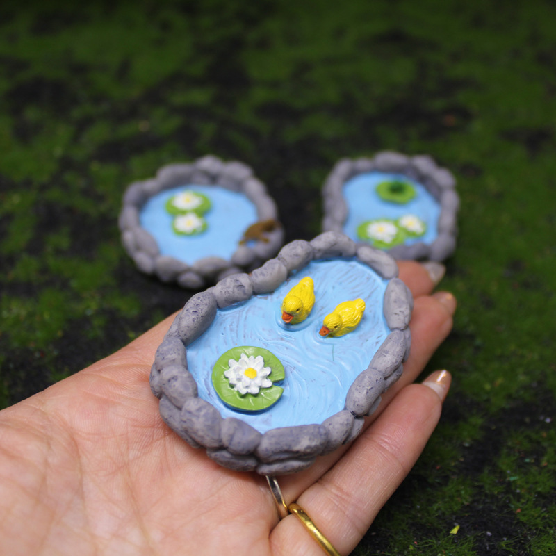 3pc Artificial Pool Model Pond - Bonsai Garden With Pond のレビューと価格