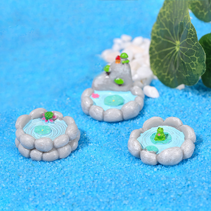 3pc Artificial Pool Model Pond - Bonsai Garden With Pond のレビューと価格