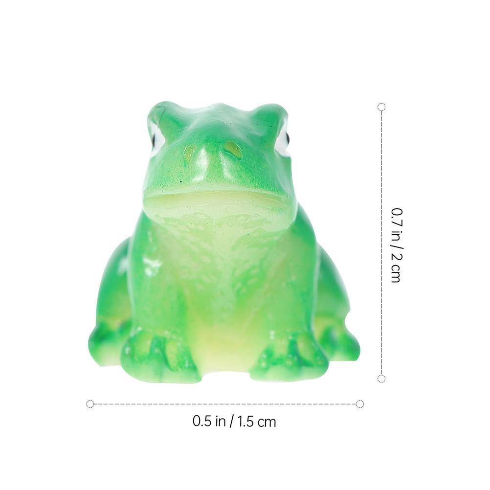 25Pcs Resin Frog Decor Miniatu - Bonsai Garden With Pond のレビューと価格