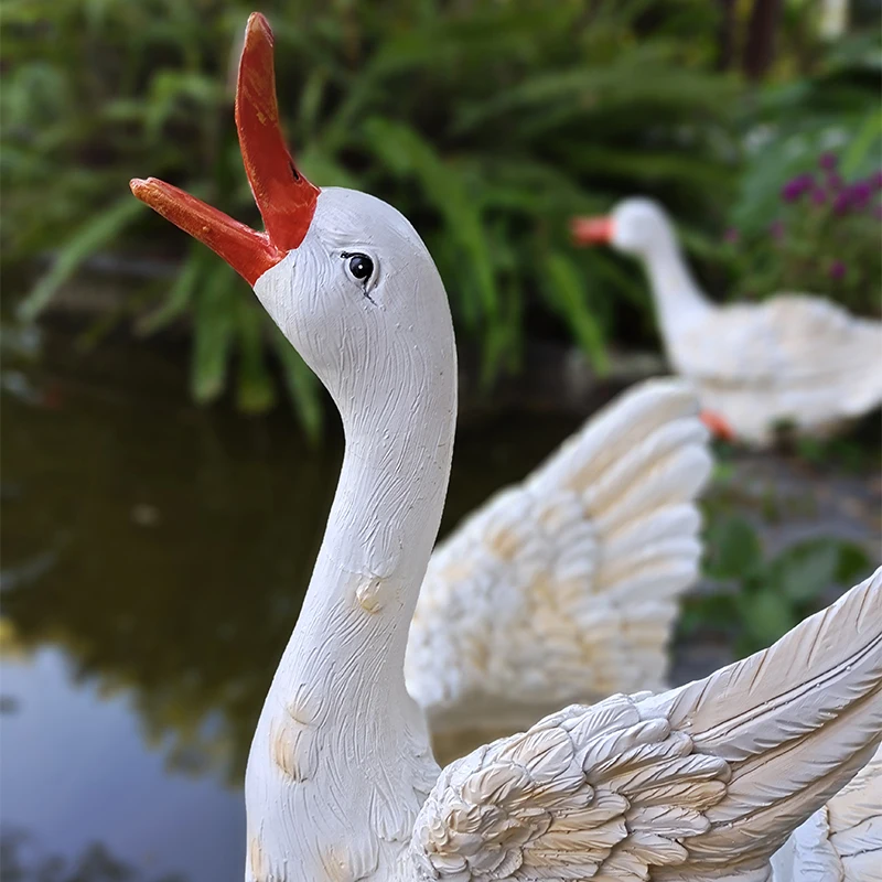 Cartoon Duck Flower Pot Outdoo - Bonsai Garden With Pond のレビューと価格