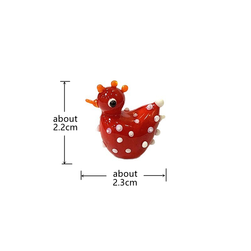 2PCS Handmade Cute Glass Chick - Japan Bonsai Garden のレビューと価格