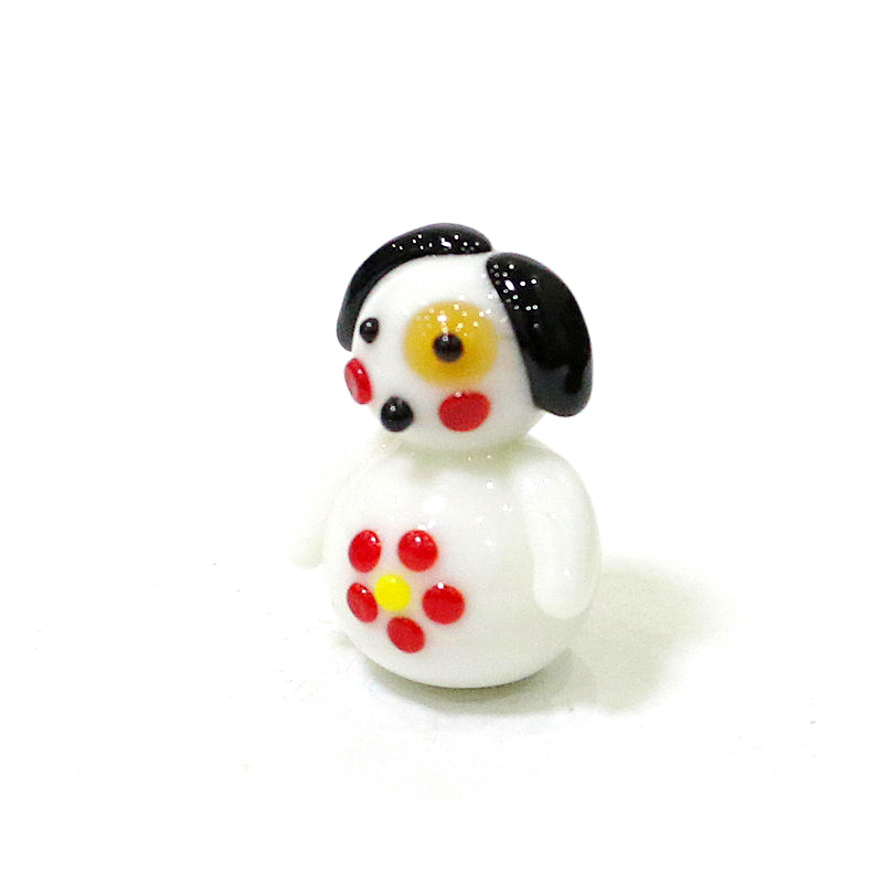 Cute Handmade Mini Glass Dog F - Japan Bonsai Garden のレビューと価格