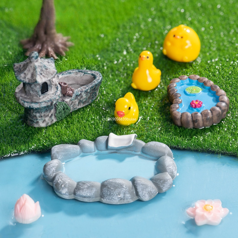 Miniature Landscape Mini Pool  - Bonsai Garden With Pond のレビューと価格
