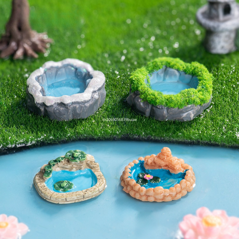 Miniature Landscape Mini Pool  - Bonsai Garden With Pond のレビューと価格