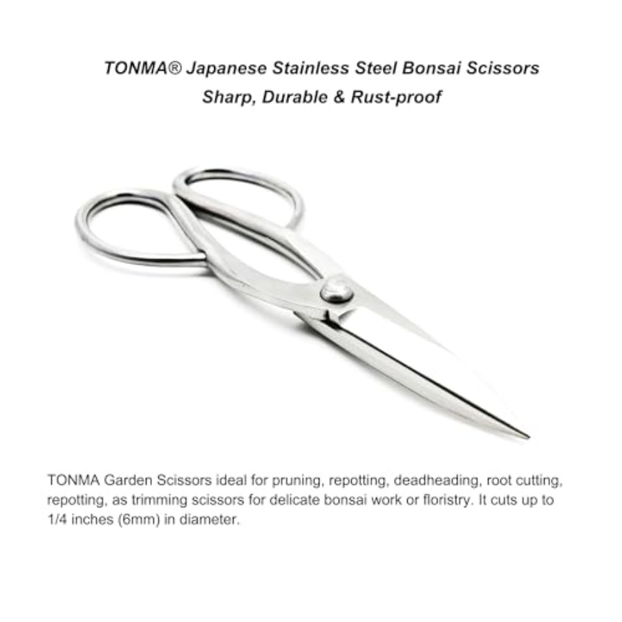 TONMA Scissors [Made in Japan] - Japan Bonsai Garden のレビューと価格