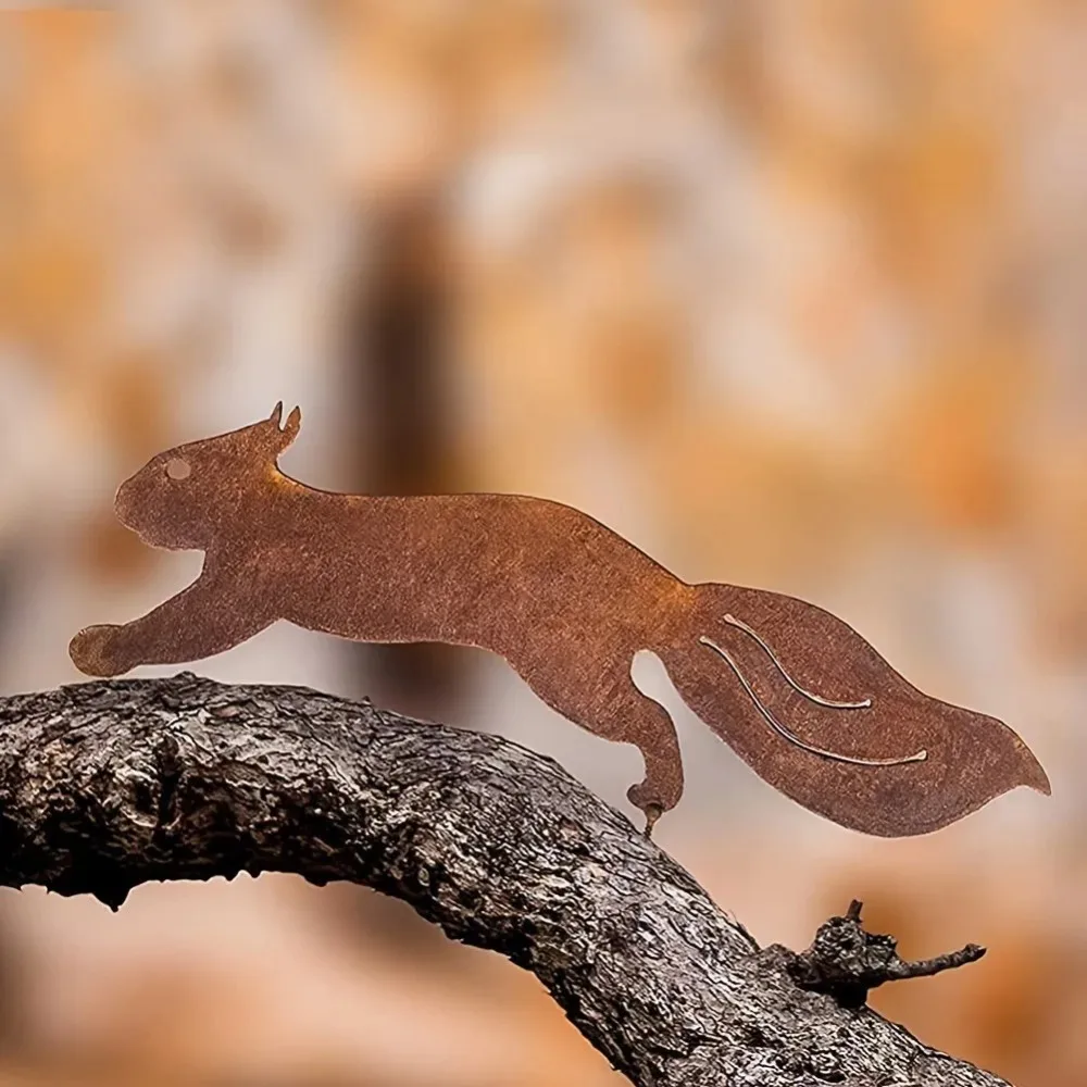 1pc Rustic Squirrel Metal Tree - Bonsai Garden Tree のレビューと価格